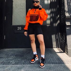 Fashion Windbreaker ( orange )